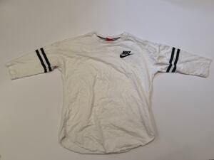 Vintage Nike Just Do It Spell Out T Shirt Mens Medium White Black Graphic Tee